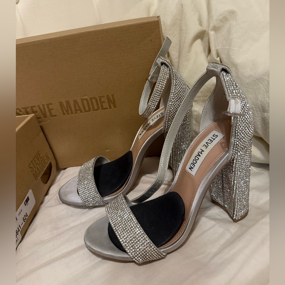 STEVE MADDEN chunk heels